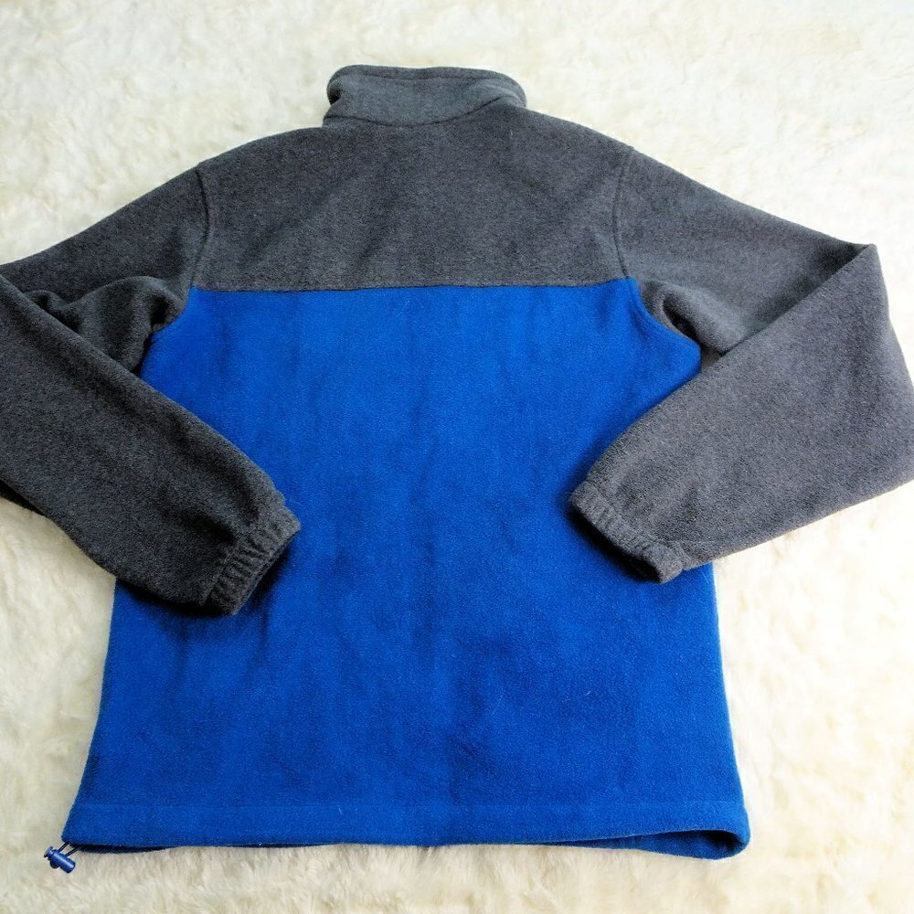 Columbia Blue/Gray Fleece Full Zip Jacket Small - Picture 2 of 6